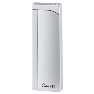CASETI Feuerzeug soft silber