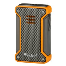 WINJET Feuerzeug Carbon orange