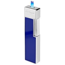 St.Dupont Feuerzeug Twiggy blau/chrom 030005