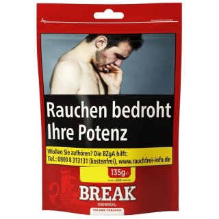 BREAK Original Volumentabak Zip-Beutel (125 gr.)