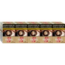 PALL MALL Authentic Tobacco Red (ohne Zusätze) 9,20...