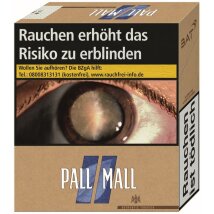 PALL MALL Authentic Blue Giga 10,00 Euro (8x26) LEP