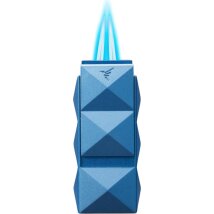 COLIBRI Zigarrenfeuerzeug Quasar II blau