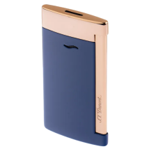 St.Dupont Feuerzeug Slim7 Dragon blau/rosegold 027773