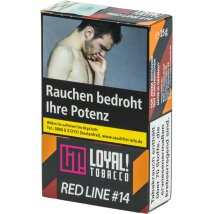 Loyal Tobacco Wasserpfeifentabak RED LINE #14 (Rote...