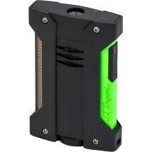 St.Dupont Feuerzeug Defi Extreme Fluo Grün Schwarz...