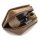 Rattrays Pfeifentasche Leder Whisky Combo braungold 2er