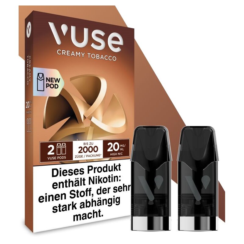 VUSE Pods Creamy Tobacco 20mg/ml 2er