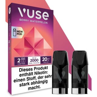 E-Kartusche VUSE Pod Berry Watermelon 20mg 2 Caps