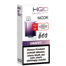 HQD Nook Einweg E-Shisha Grapey 18mg/ml