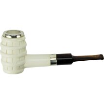 Block Meerschaumpfeife Fass graviert