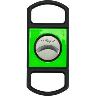 ST.DUPONT Cigarrenabschneider Fluo grün 21mm