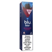 E-Zigarette BLU BAR Einweg Bluberry Cherry 18 mg