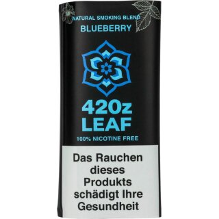 420z LEAF Blueberry Tabakersatz, nikotinfreie KrÃ¤utermischung (20 gr.)