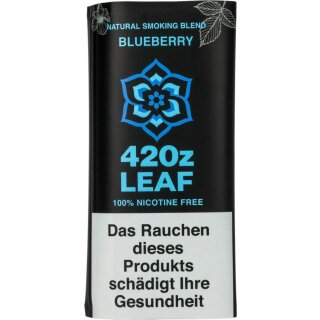 420z LEAF Blueberry Tabakersatz, nikotinfreie KrÃ¤utermischung (20 gr.)