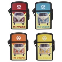 Jet Sturmfeuerzeug Lizenz VW Shiny Malibu orange