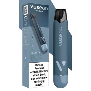 E-Zigarette VUSE Go Reload Device Pen Black