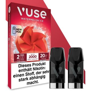 E-Kartusche VUSE Pod Watermelon Ice 20mg 2 Caps