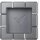 COLIBRI Cigarrenascher Heritage Cube anthrazit 4 Ablg.