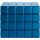 Colibri Desktop Humidor Heritage Cube blau