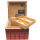 Colibri Desktop Humidor Heritage Cube rot