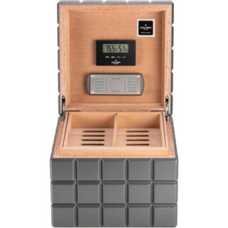 Colibri Desktop Humidor Heritage Cube anthrazit