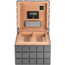 Colibri Desktop Humidor Heritage Cube anthrazit