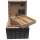 Colibri Desktop Humidor Heritage Cube schwarz