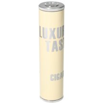 Reise-Humidor ANGELO creme/silber
