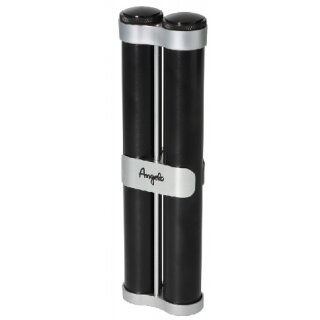Cigarrenetui 2er ANGELO schwarz/silber 19,5x5,7x2,8 cm