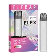 ELFBAR E-Zigarette ELFX Kit silver