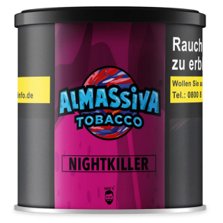 Al Massiva Wasserpfeifentabak Nightkiller (Waldbeere, Maulbeere) 200g