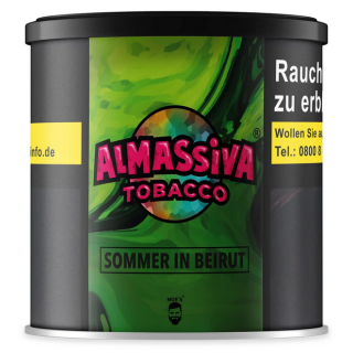 Al Massiva Wasserpfeifentabak Sommer in Beirut (Himbeere, Zitrone, Wassermelone) 200g