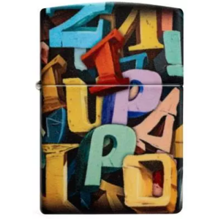 Zippo Abstract Letters 60007394