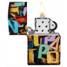Zippo Abstract Letters 60007394