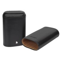 Cigarrenetui ZIPPO Leder schwarz f 2-3 Cigarren 14,8x8,3x4,5cm 2007985