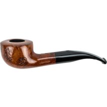 Jean Claude Pfeife Mod.2 braun mit Spots