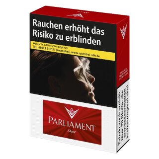 PARLIAMENT Red L-Box 7,00 Euro (10x21)