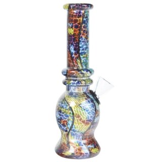 Bong Glas Mosaik print 15 cm hoch