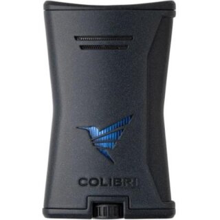COLIBRI Feuerzeug Slim schwarz/schwarz