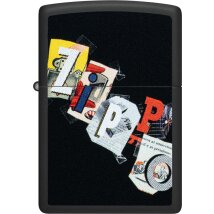 ZIPPO schwarz color Zippo Letters 60007463