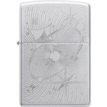 ZIPPO satin finish gelasert Nostalgia/Vintage 60007476