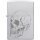 ZIPPO satin finish graviert Skull 60007480
