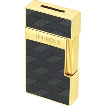 DUPONT Biggy Monogramm gold/schwarz Jet