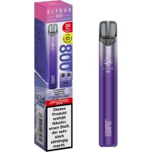 ELFBAR E-Shisha 800 Strawb. Raspb. Cherry Ice 20 mg/ml