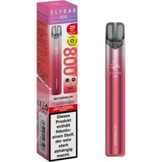 ELFBAR E-Shisha 800 Watermelon 20 mg/ml