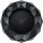 COLIBRI Zigarrenascher Metall rund Quasar schwarz