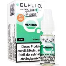 ELFBAR ELFLIQ Menthol 20mg/ml Nic Salt 10ml