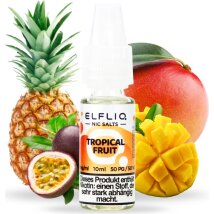 ELFBAR ELFLIQ Tropical Fruit 20mg/ml Nic Salt 10ml