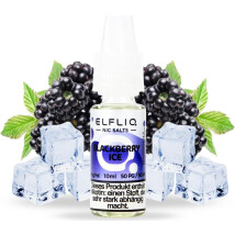 ELFBAR ELFLIQ Blackberry Ice 20mg/ml Nic Salt 10ml